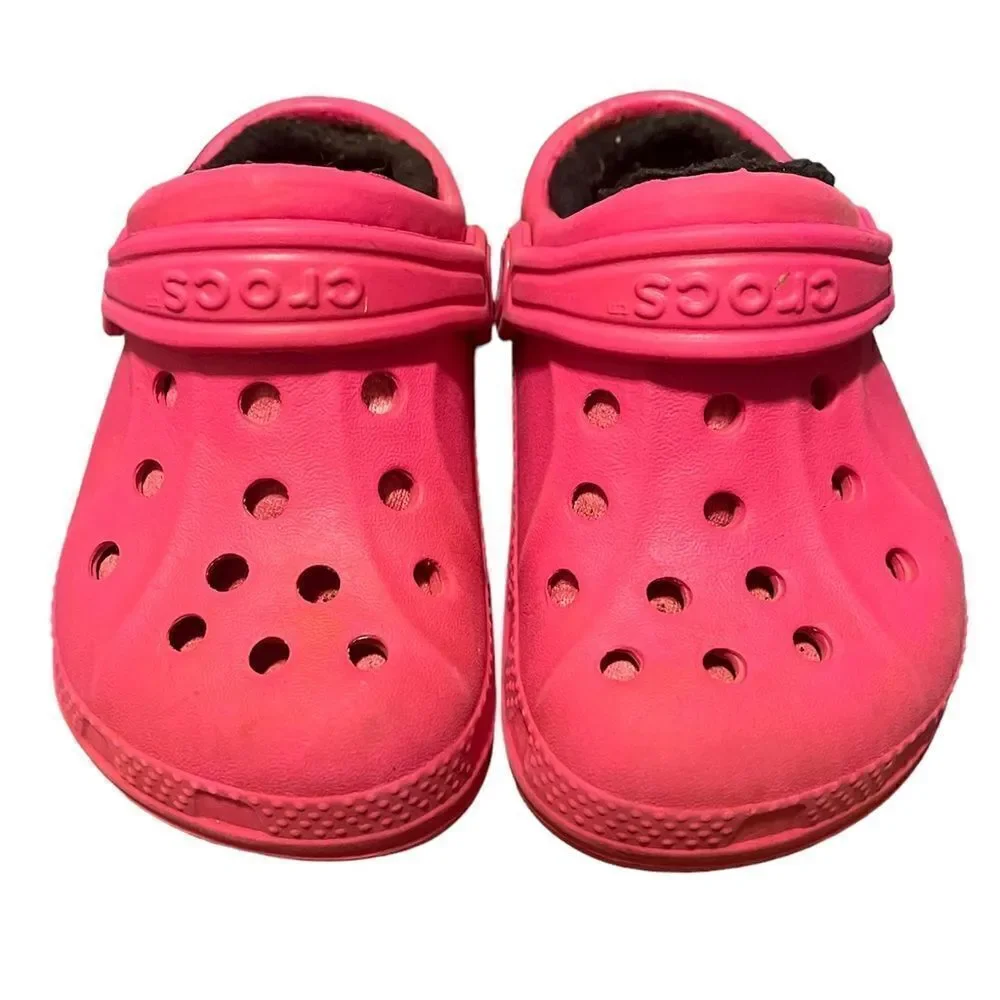CROCS fleece lined kids - Picture 1 of 6